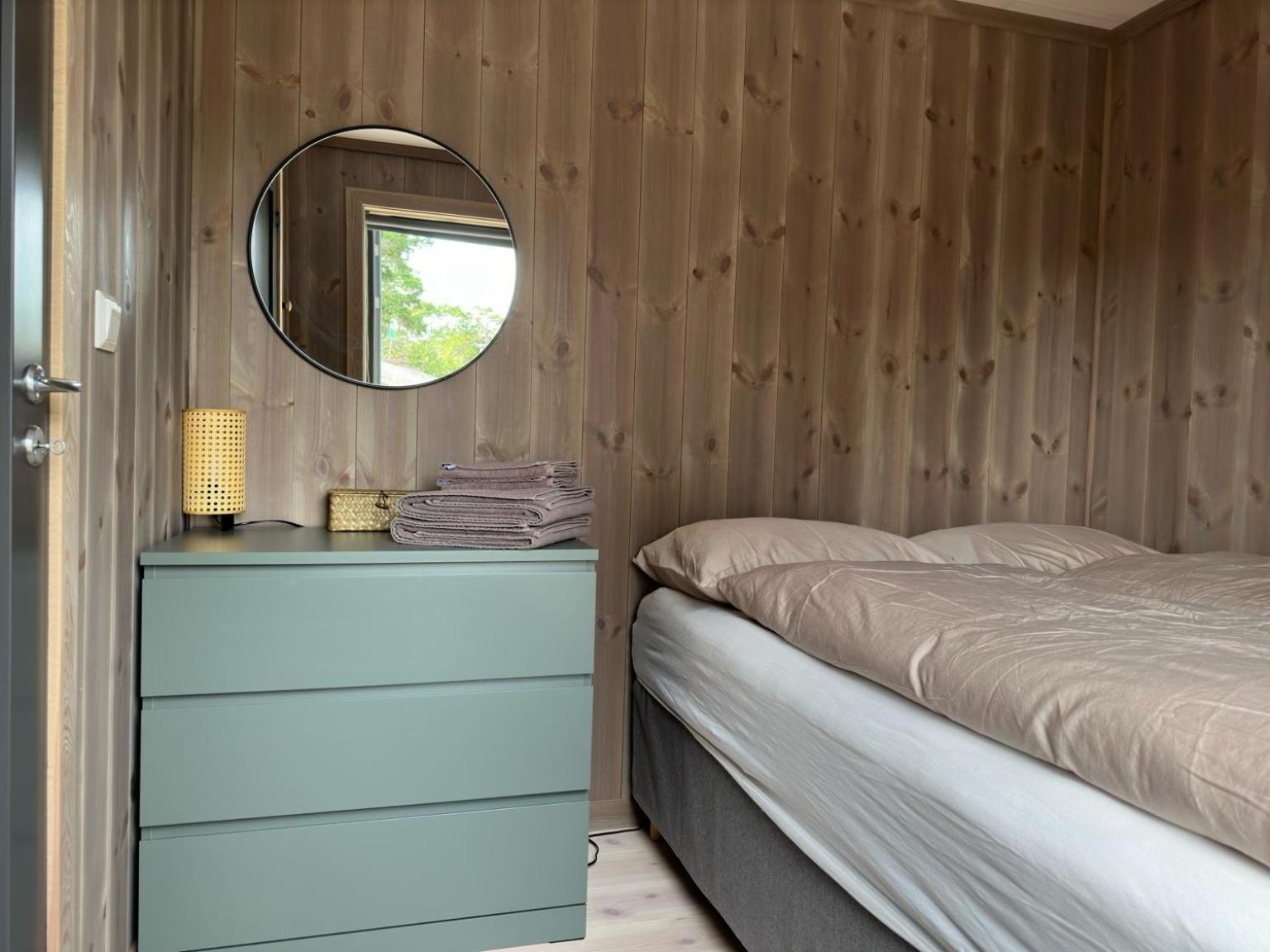 Modern Northern Lights Cabin Drangedal Dış mekan fotoğraf