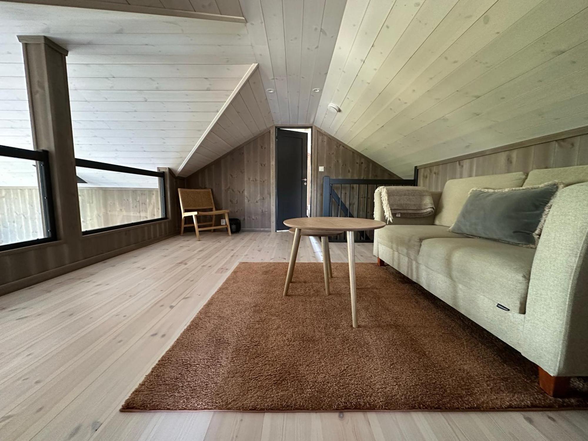 Modern Northern Lights Cabin Drangedal Dış mekan fotoğraf