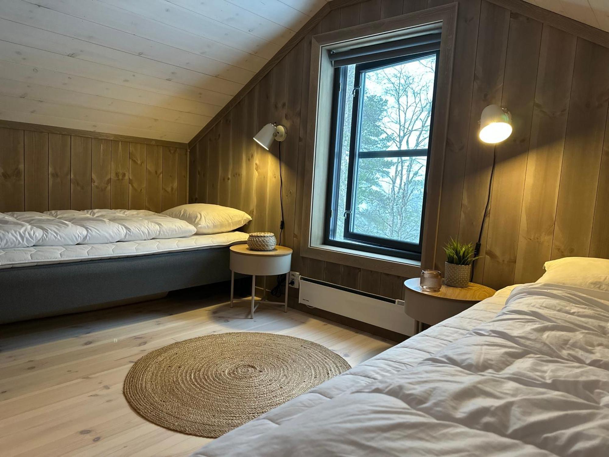 Modern Northern Lights Cabin Drangedal Dış mekan fotoğraf